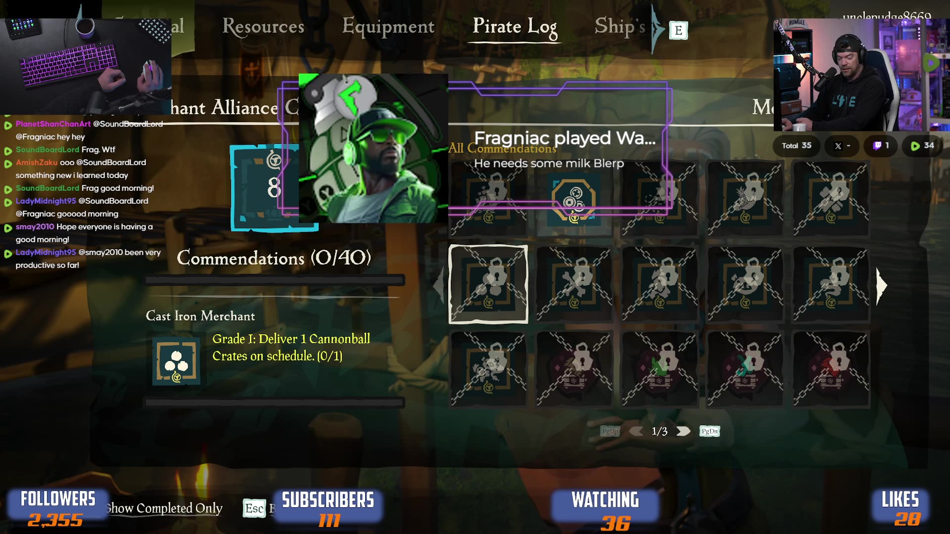 🟢 Sea of Thieves - Gaming on Rumble | The 3 Rumskateers