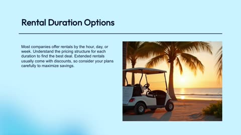 The True Cost of Renting a Golf Cart in San Pedro