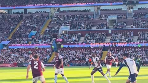 Villa's last home game of a fantastic season