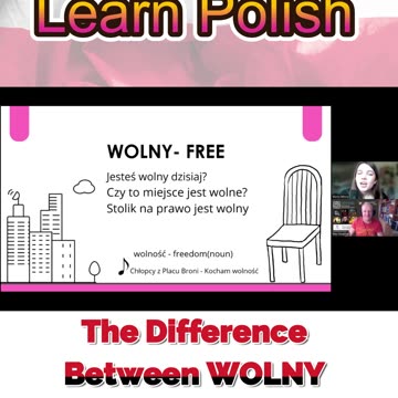The Difference Between WOLNY And ZAJĘTY Part II
