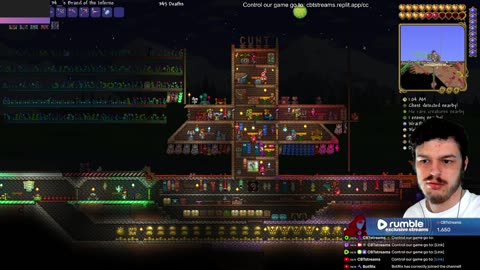 Terraria Mater Mode 🎮 Crowd Control 🎁 mega sabotage 💥