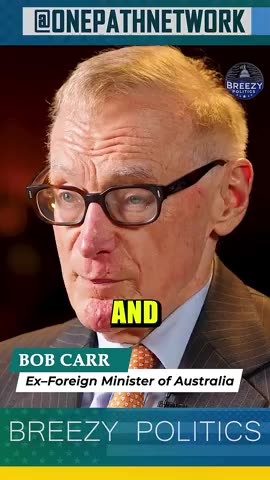 Bob Carr Israels Jewish Lobby in Australia Is a Foreign Influence Operation