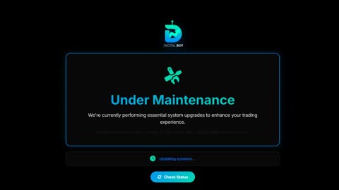 DIGITAL BOT - WEBSITE TEMPORARY DOWN DUE TO MAINTENANCE (TRY AGAIN LATER) TOP TEAM ROB BUSER