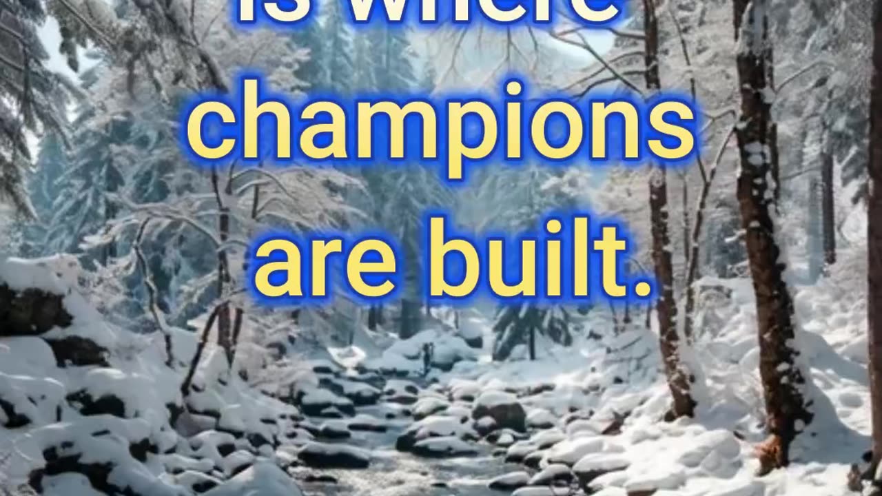 “Success Has a Silent Phase”