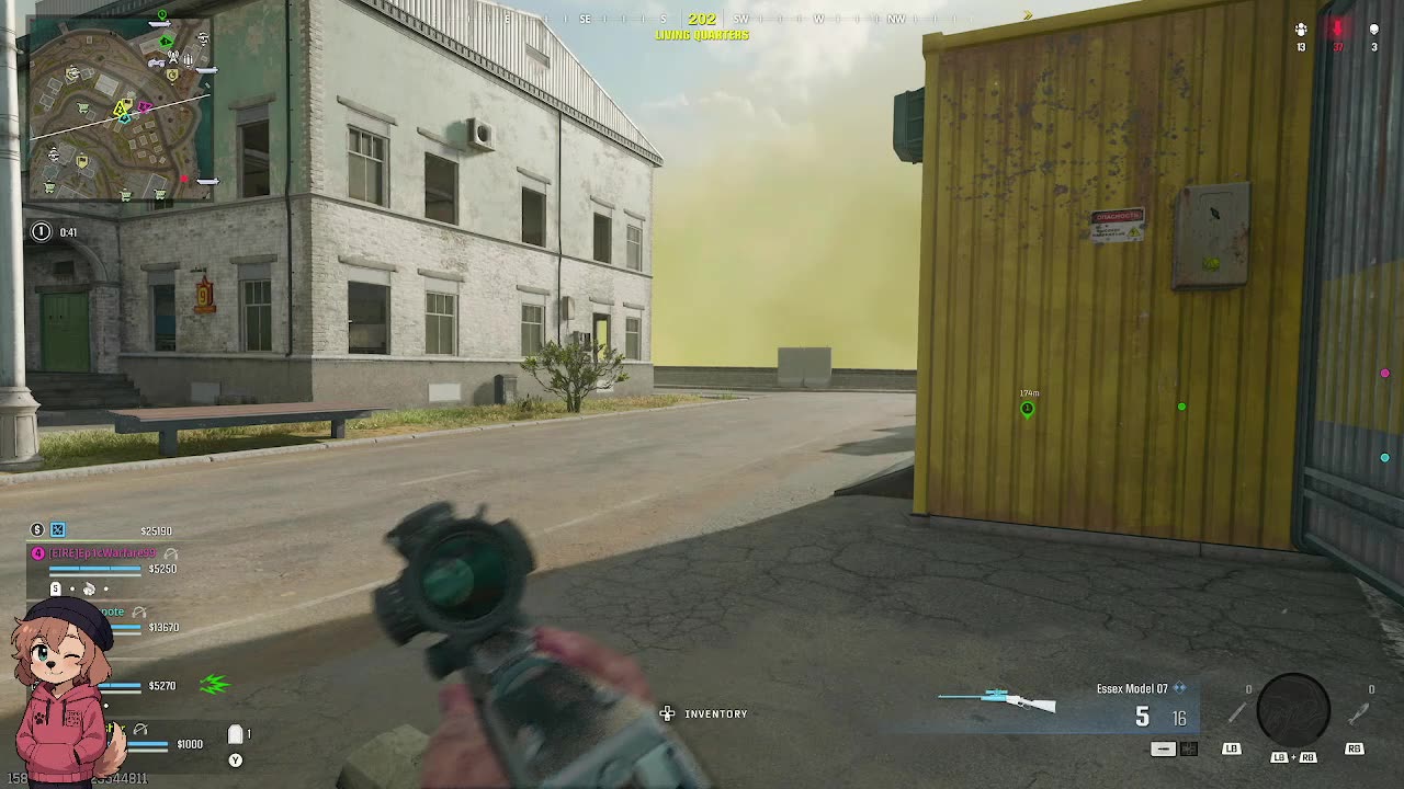 Warzone without talking. Just suffering
