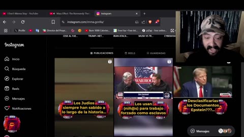 JIM CAVIEZEL-ADRENOCROMO, TRUMP-EPSTEIN & LOS JUDIOS OTRA VEZ!!