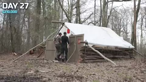 $50,000 Every Day You Survive In The Wilderness