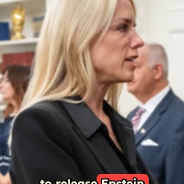 Pam Bondi Makes Big Epstein Announcement