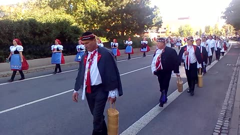 Břeclavské slavnosti 2015 - krojovaný průvod
