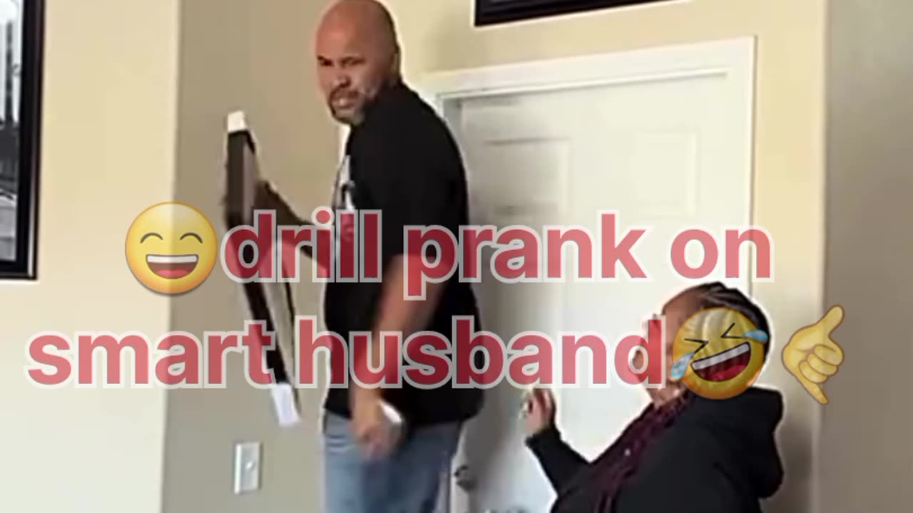 Funny scary clips drill prank