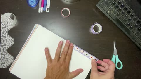 Weekly setup in my Creative Journal