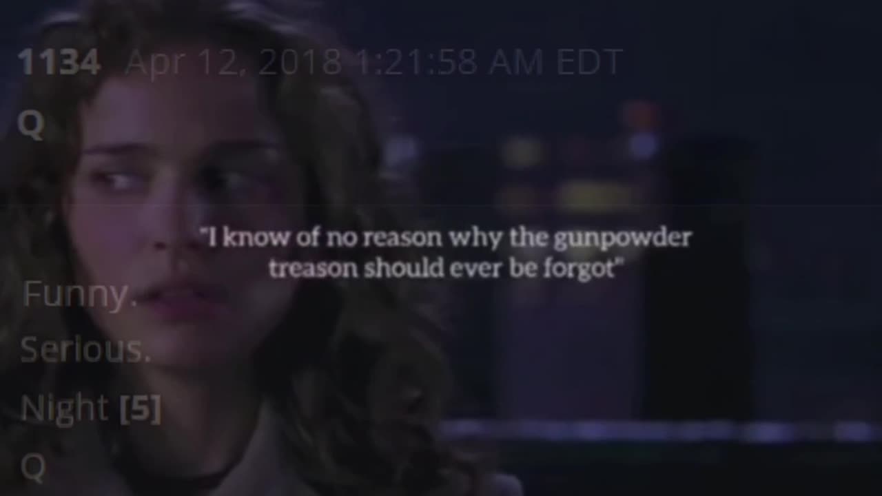 REMEMBER, REMEMBER THE FIFTH OF NOVEMBER.