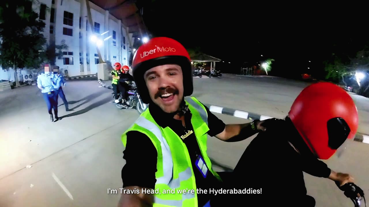 Baddies in Bengaluru ft. Travis Head | Uber Moto bike head