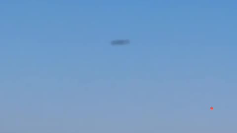 An IDF helicopter intercepts an Iranian drone
