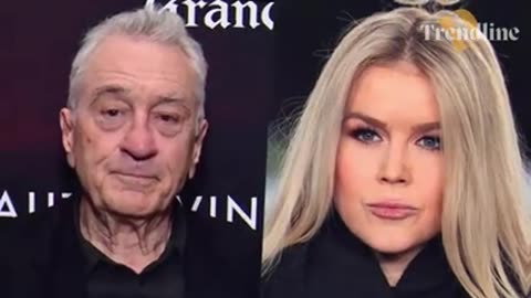 GEN Z KAROLINE INSULTS ROBERT Dᴇ NIRO ON LIVE TV 📺 HIS FURIOUS REACTION SHOCKS EVERYONE❗