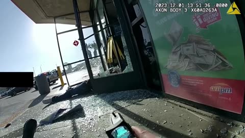 Bodycam Video Captures Intense Shootout at Victorville Gas Station; Sergeant Wounded, Suspect Killed