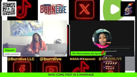 WHAT COMES FRIST THE MAN THE KID OR THE WOMAN