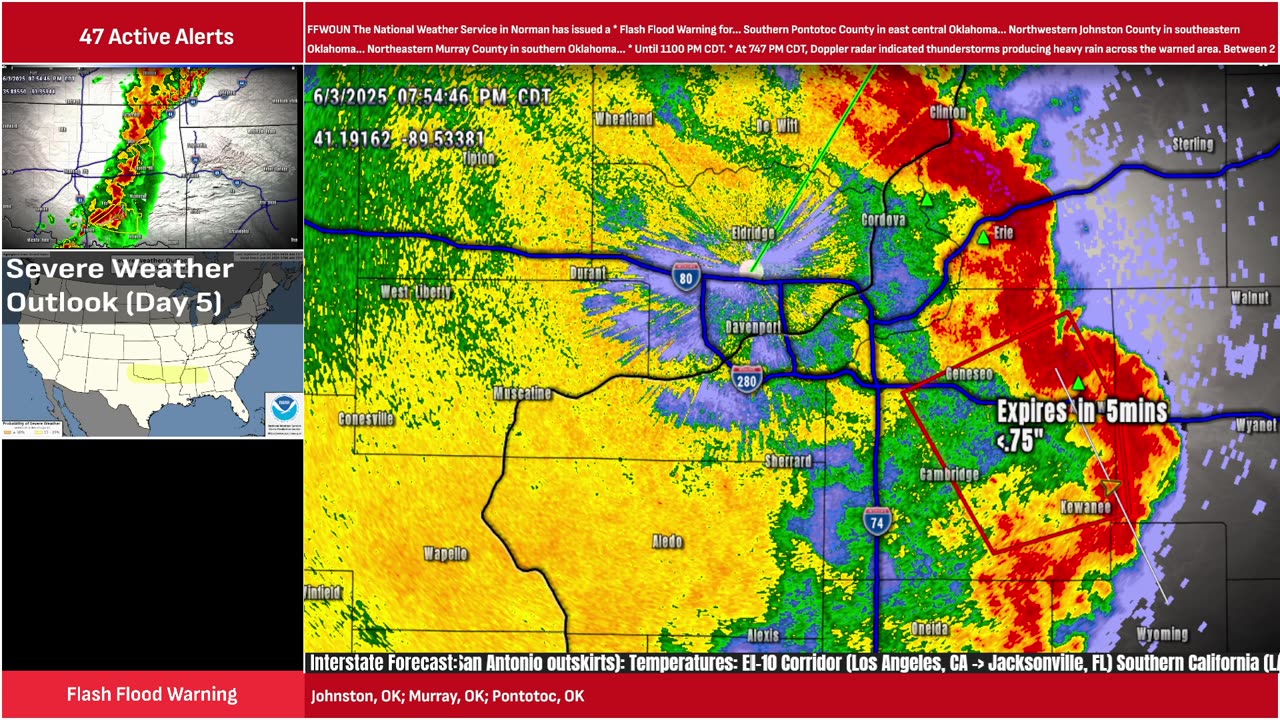 🚨 LIVE: Tornadoes, Damaging Winds & Hail Today!