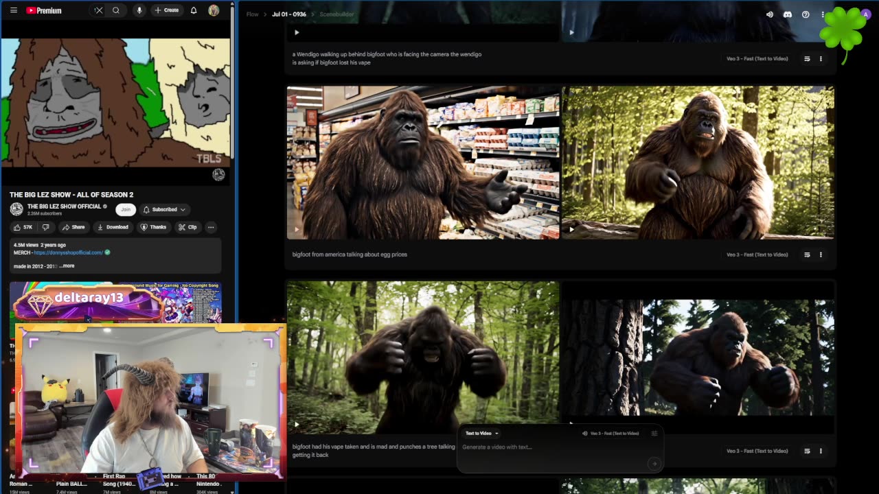 ROAD TO 100 FOLLOWERS, Day 2 of 72 hour water fast, Making ai vids, DROP A CHAT/FOLLOW! !blerp