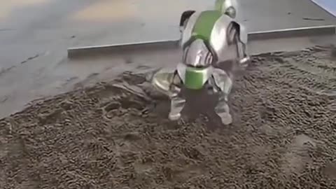 fast floor making robot