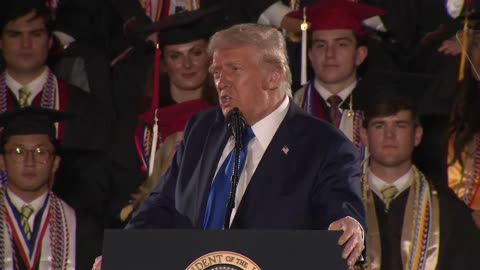 President Trump delivers commencement speech at University of Alabama - 5/01/25