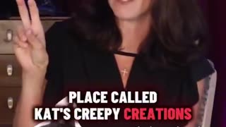 A woman named Katrina Maclean who owns Kat’s Creepy Creations, a shop in Peabody, Ma