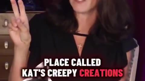 A woman named Katrina Maclean who owns Kat’s Creepy Creations, a shop in Peabody, Ma