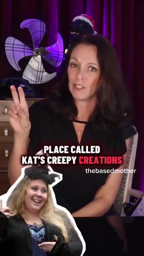 A woman named Katrina Maclean who owns Kat’s Creepy Creations, a shop in Peabody, Ma