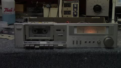 Hitachi D-E10 Cassette Deck - repair & testing