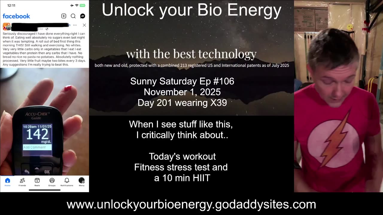 When I see stuff like this, Sunny Saturday Ep 106 November 1, 2025 and Fitness stress testing