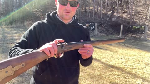 Shooting the markwell Kentucky rifle