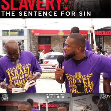 VIDEO PREMIERING TODAY @12:00PM‼️🚨⬇️ SLAVERY: THE SENTENCE OF SIN