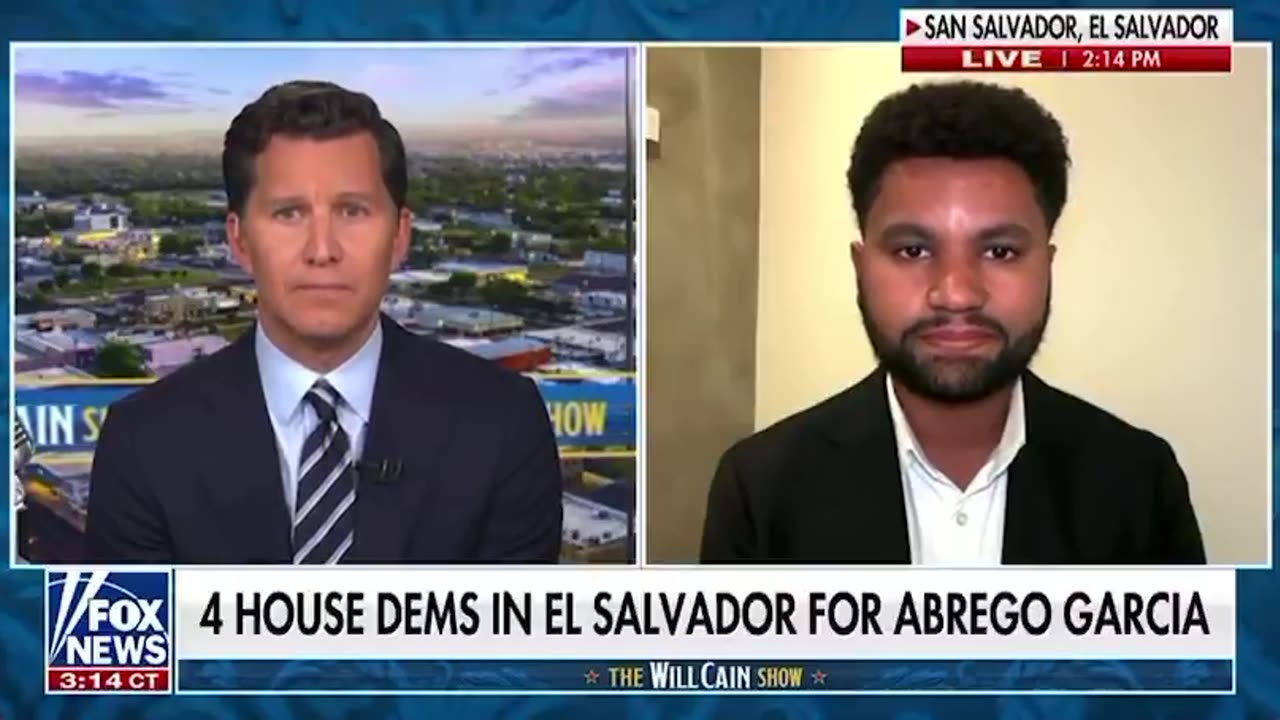Will Cain calls out Democrat Rep. Max Frost for “grandstanding and fearmongering” in his visit to El Salvador