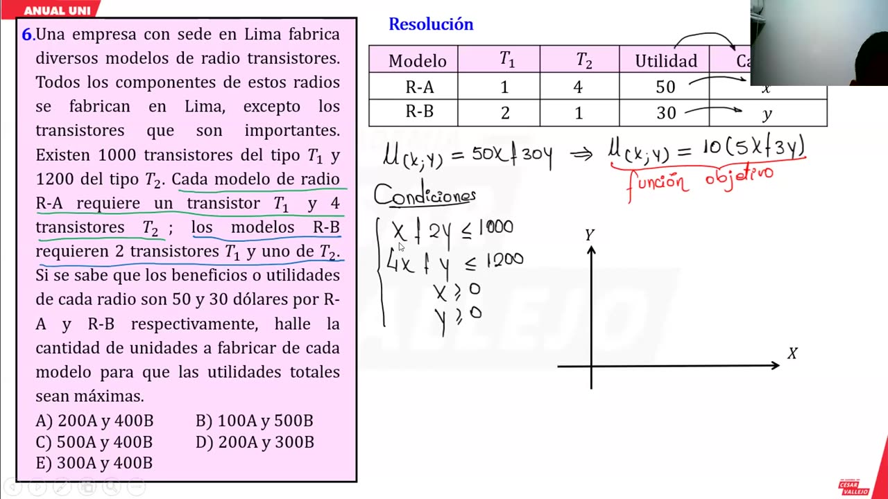 ANUAL VALLEJO 2024 | Semana 39 | RM | Álgebra