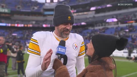 Aaron Rodgers loved his first taste of Steelers-Ravens rivalry, excited to take control of AFC North