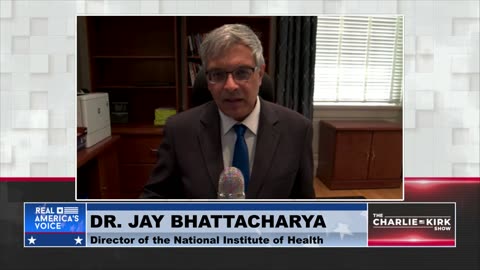 NIH Director Dr. Jay Bhattacharya Joins the Charlie Kirk Show with a Big, Exclusive Announcement