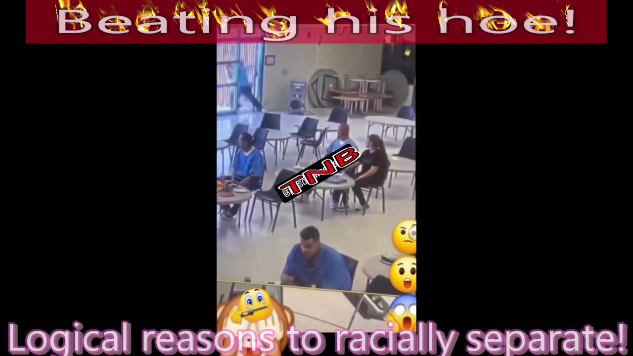 Negro beats his hoe during her prison visit