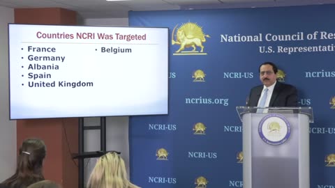 The National Council of Resistance of Iran (NCRI) Holds Live Press Conference In Washington, D.C.