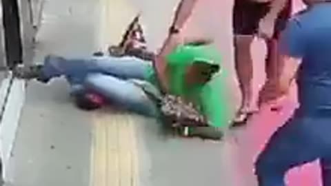 😂🤯 He Got What He Deserved! Purse Snatcher Gets Snatched | FunFM