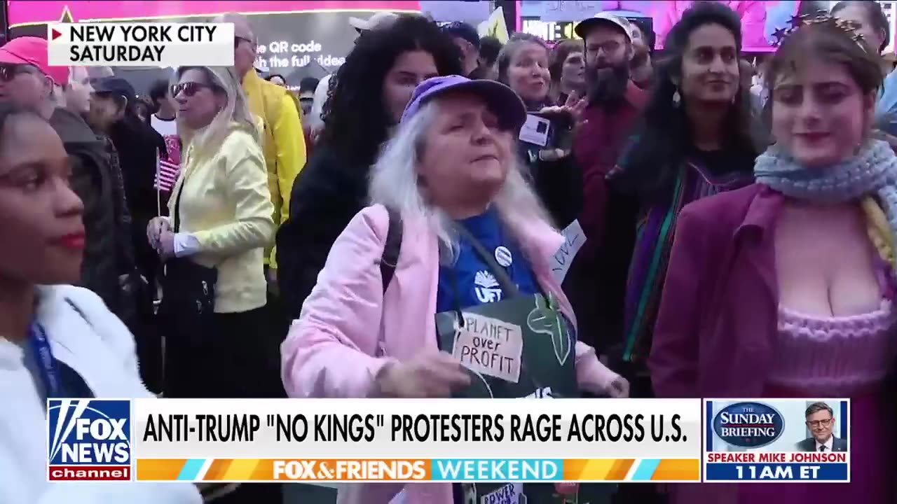 Dems mocked after RAGING at anti-Trump 'No Kings' protests