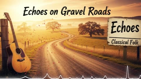 Echoes on Gravel Roads | Classical Folk Instrumental | Calm Acoustic Journey | Relaxing Folk Music