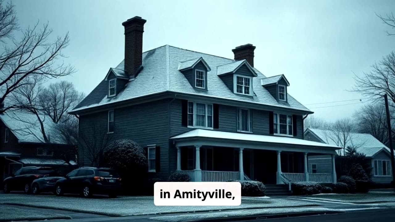 Amityville Horror Begins! 😱 #AmityvilleHorror #HauntedHouse #Paranormal #MysteryTok #TrueHorror