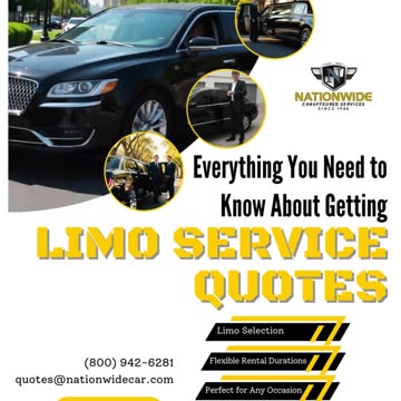 Everything You Need to Know About Getting Limo Service Quotes