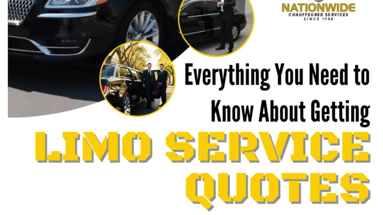 Everything You Need to Know About Getting Limo Service Quotes