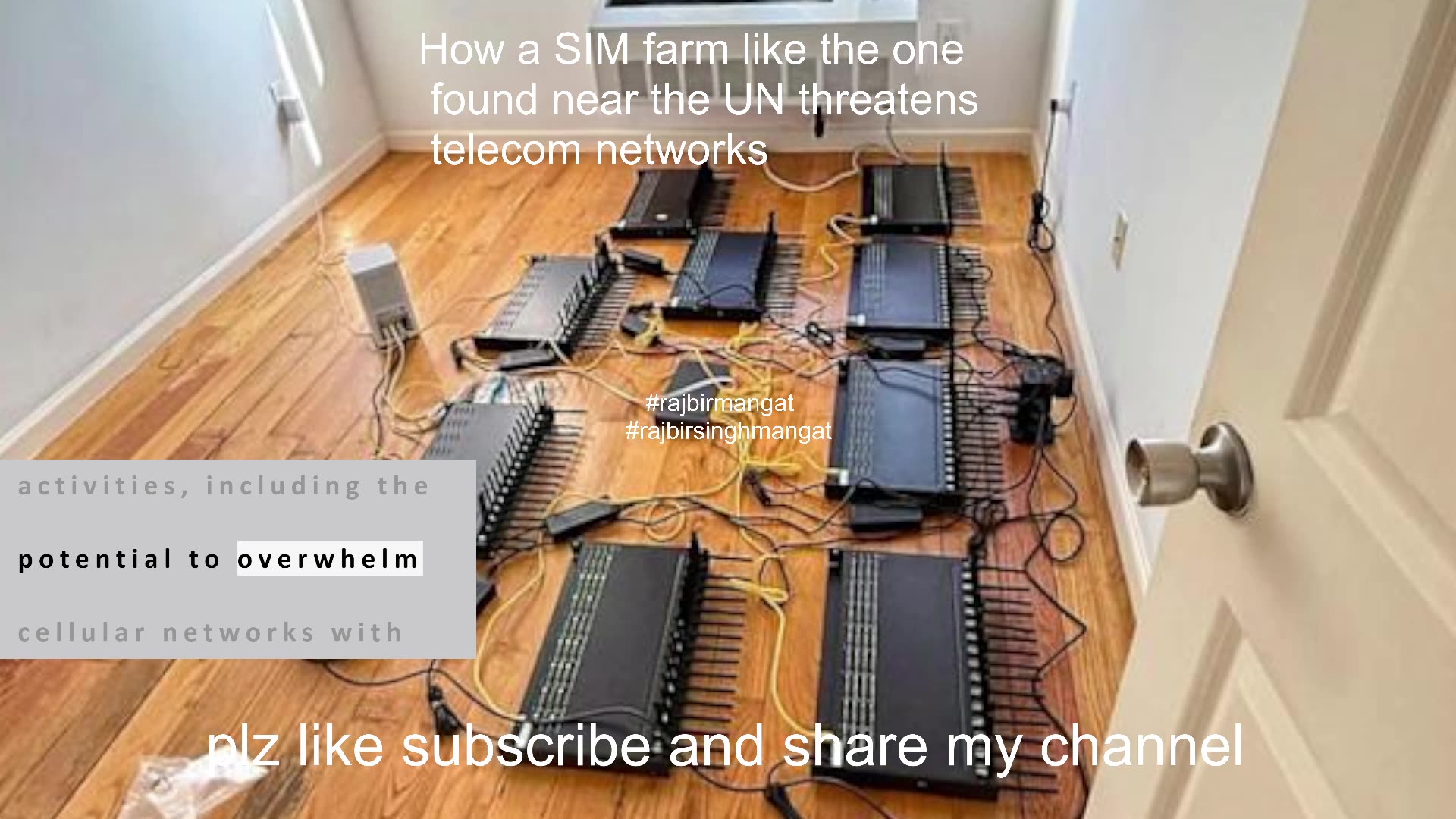 How a SIM farm like the one found near the UN threatens telecom networks