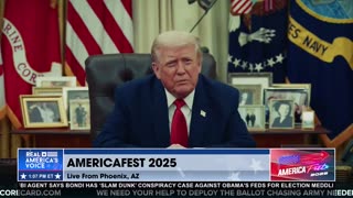 WATCH: President Trump's Video Message at TPUSA's AmericaFest