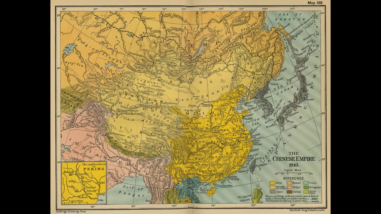 Maps from Cambridge Modern History Atlas 1912