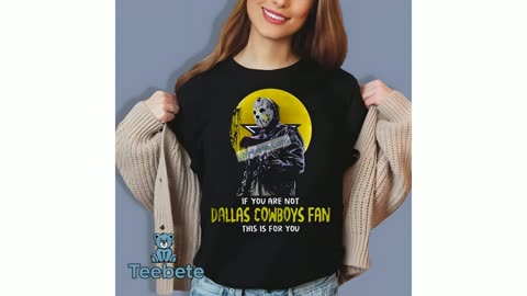 Horror Jason Voorhees Dallas Cowboys Halloween Shirt Idea