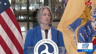 LIVE: Transportation Secretary Announces Runway Reopening at Newark Airport