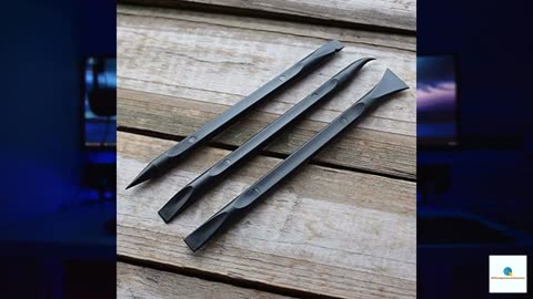 Pry Tool Kit, LIFEGOO Safe Non-Nylon and Ultrathin Steel Screen Opening Spudger Tool Repai